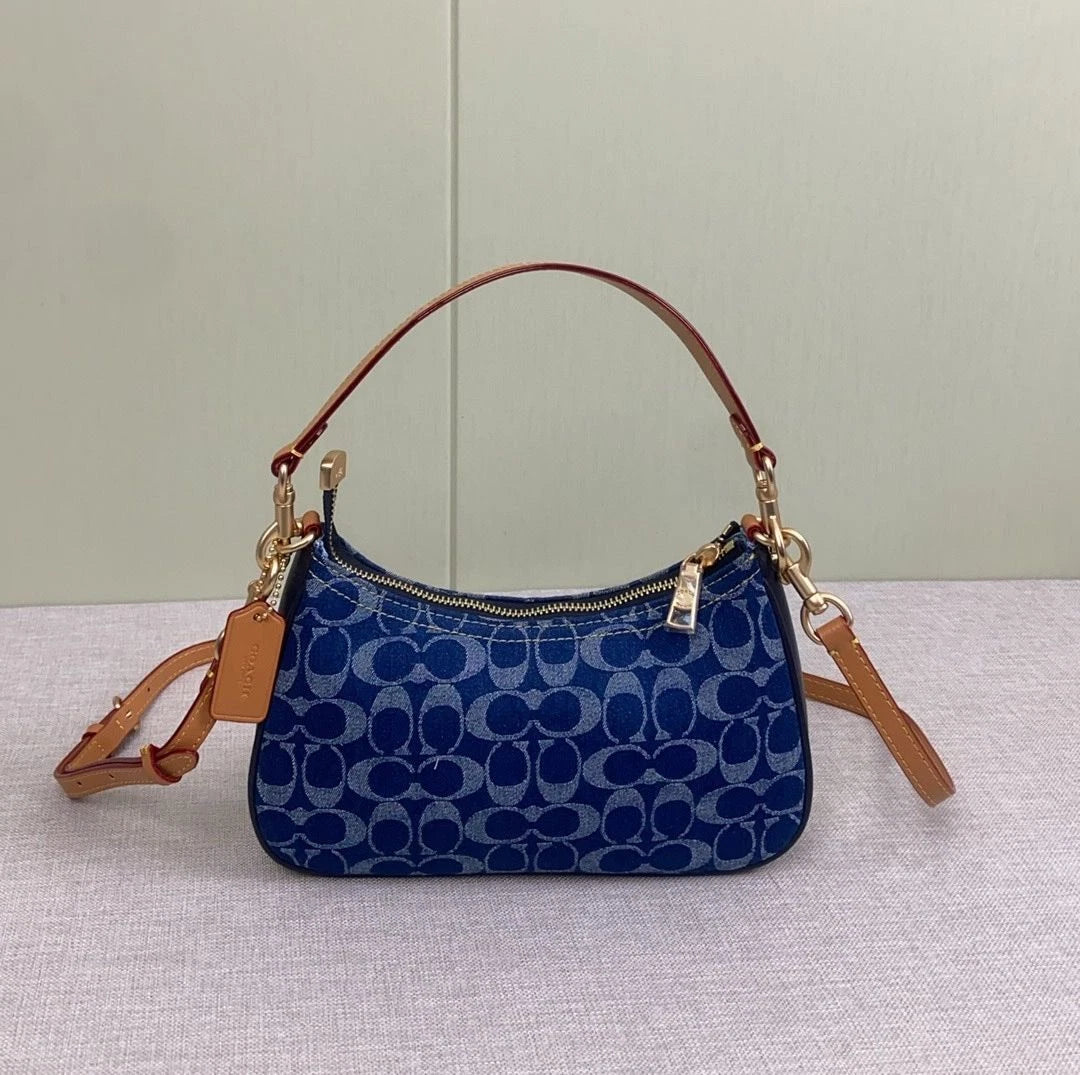 Coach Teri Shoulder - Azul jeans