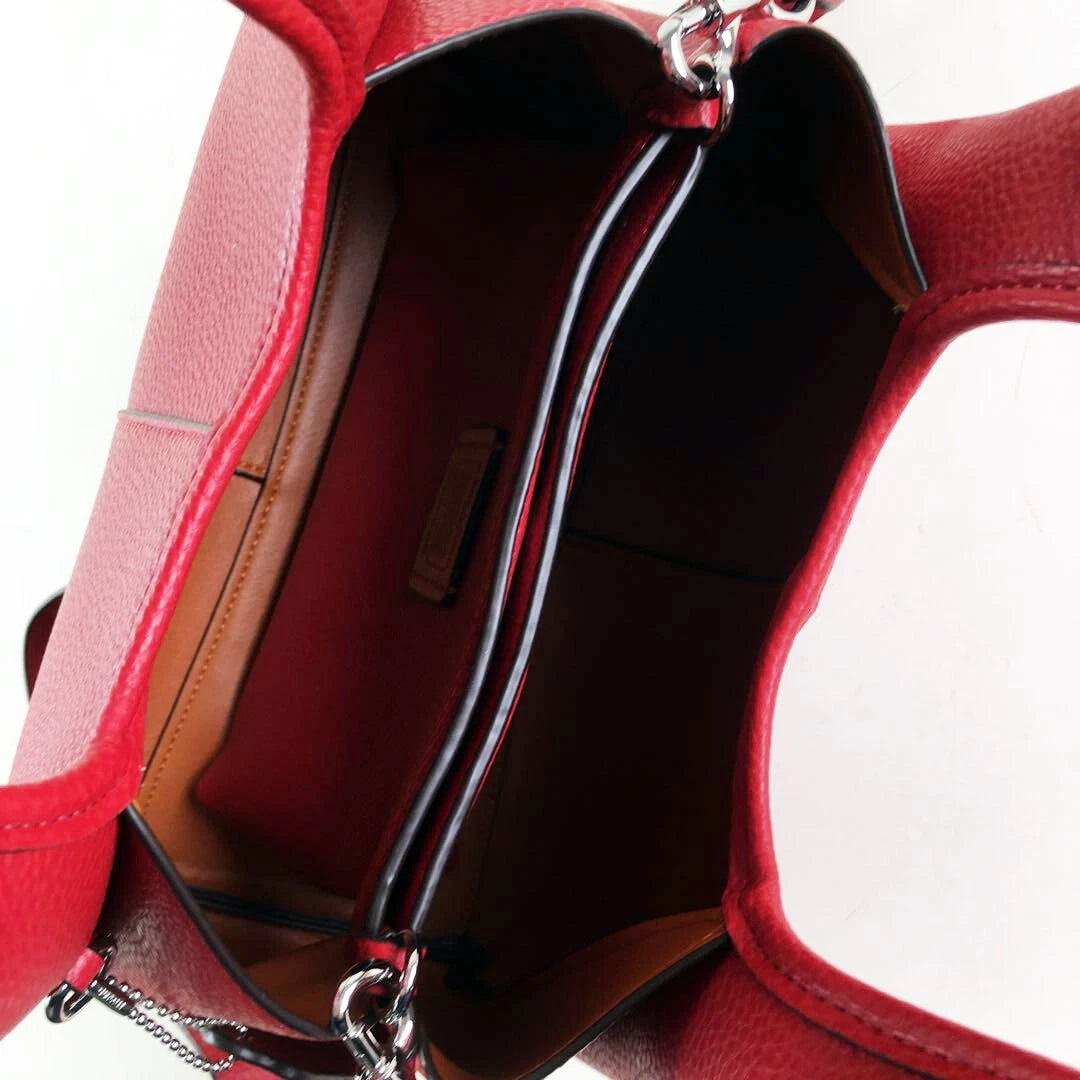 Coach Lana Shoulder 23 - Vermelho