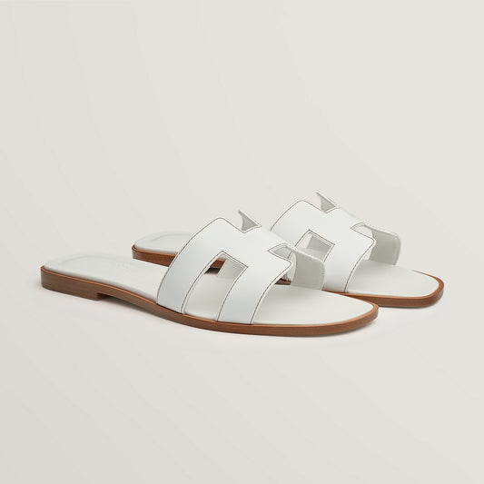 Sandália Hermès Oran - Branco