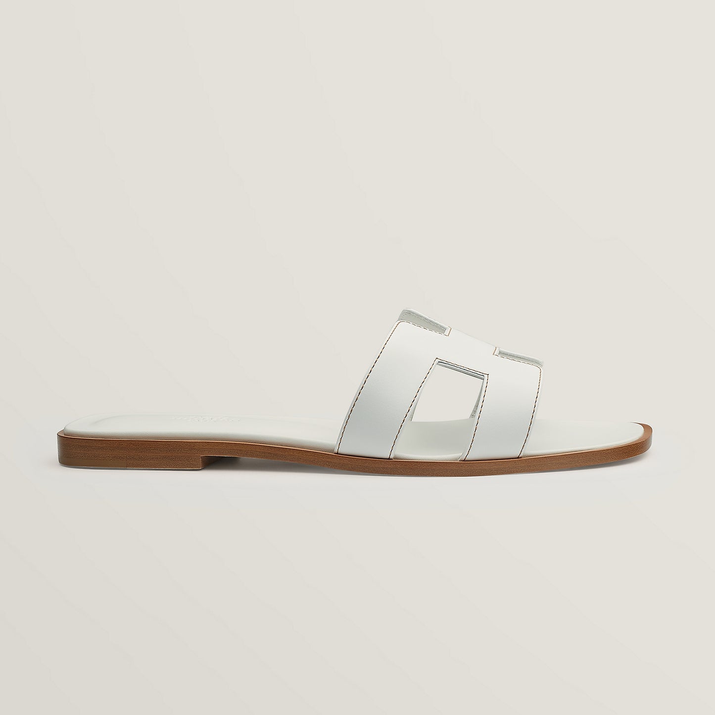 Sandália Hermès Oran - Branco
