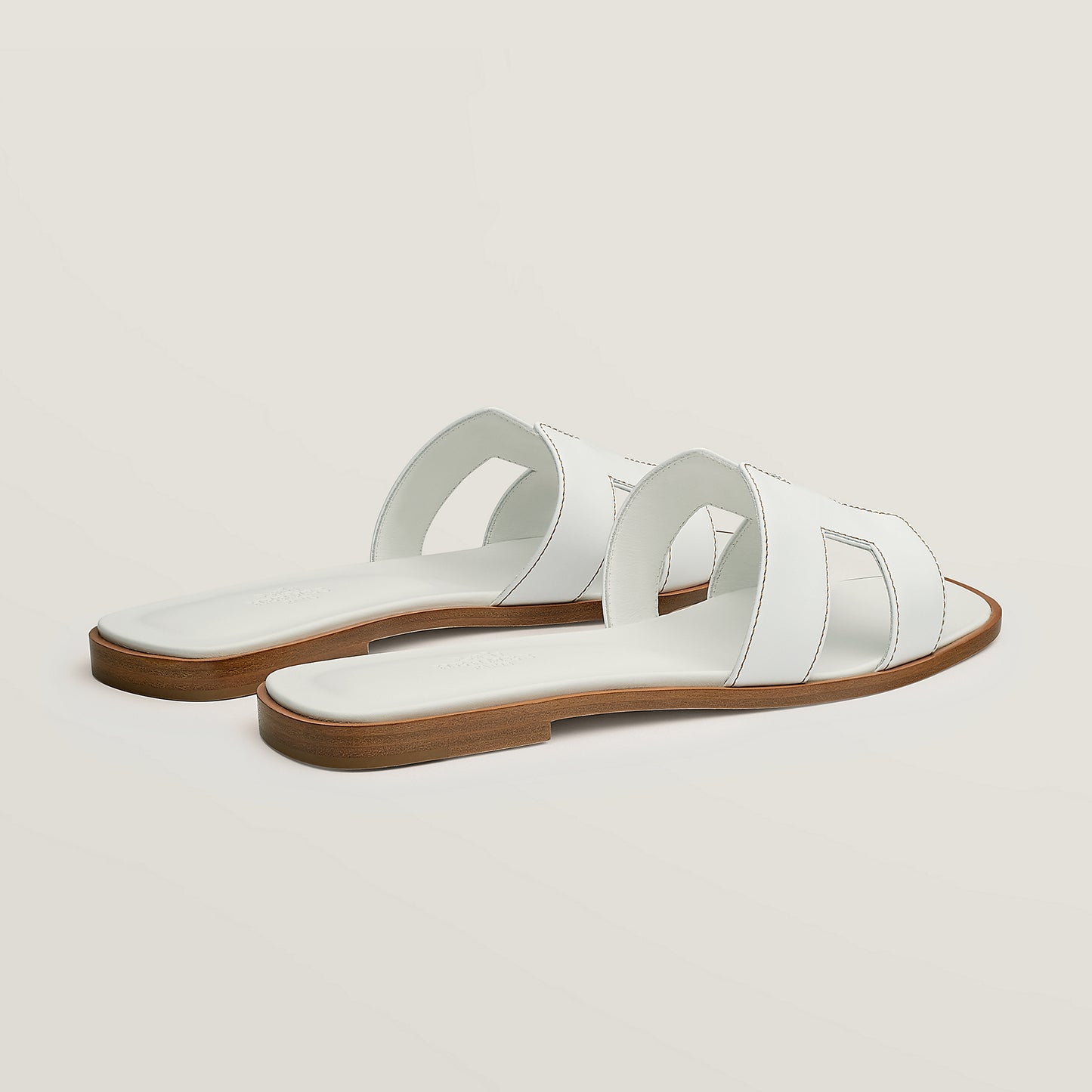 Sandália Hermès Oran - Branco